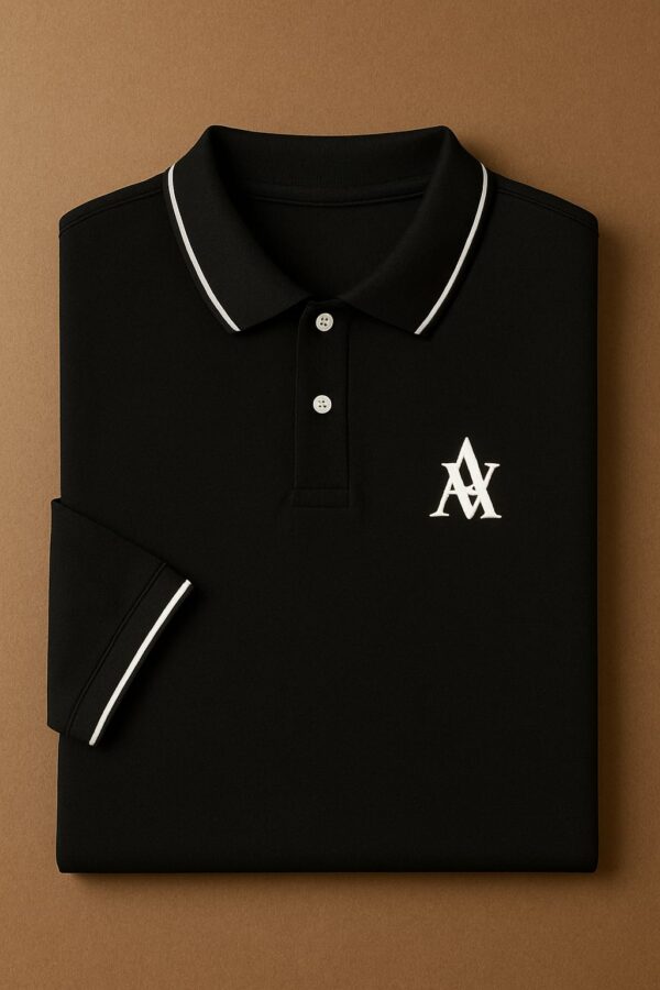 Unisex Tipping Polo - Image 3