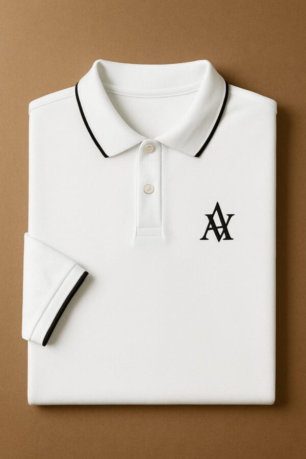 Unisex Tipping Polo - Image 3