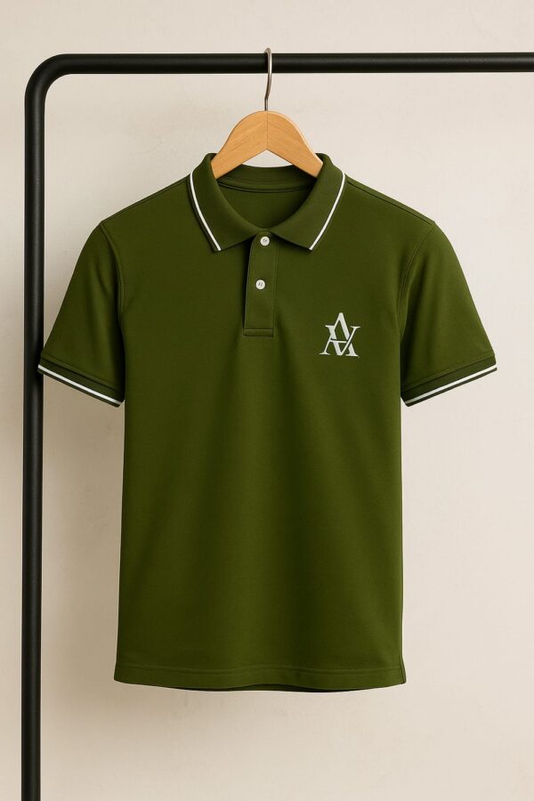 Unisex Tipping Polo - Image 3