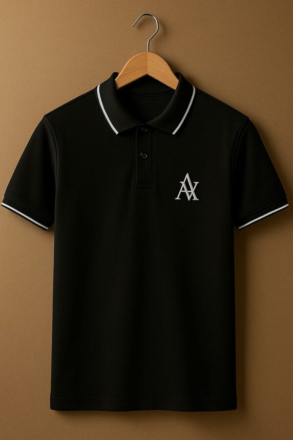 Unisex Tipping Polo - Image 2
